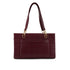 VINTAGE CHANEL CHOCOLATE BAR TURN LOCK SHOULDER BAG BORDEAUX CAVIAR SKIN 90326770
