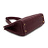 VINTAGE CHANEL CHOCOLATE BAR TURN LOCK SHOULDER BAG BORDEAUX CAVIAR SKIN 90326770