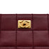 VINTAGE CHANEL CHOCOLATE BAR TURN LOCK SHOULDER BAG BORDEAUX CAVIAR SKIN 90326770