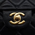 VINTAGE CHANEL CLASSIC FLAP CHAIN SHOULDER BAG BLACK LAMB SKIN GOLD HARDWARE 90349276