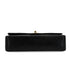 VINTAGE CHANEL CLASSIC FLAP CHAIN SHOULDER BAG BLACK LAMB SKIN GOLD HARDWARE 90349276
