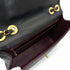VINTAGE CHANEL CLASSIC FLAP JUMBO CHAIN SHOULDER BAG BLACK LAMB SKIN GOLD HARDWARE 90322527