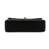 VINTAGE CHANEL CLASSIC FLAP JUMBO CHAIN SHOULDER BAG BLACK LAMB SKIN GOLD HARDWARE 90334263