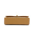VINTAGE CHANEL CLASSIC FLAP MEDIUM CHAIN SHOULDER BAG BEIGE CAVIAR SKIN GOLD HARDWARE 90343003
