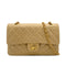 VINTAGE CHANEL CLASSIC FLAP MEDIUM CHAIN SHOULDER BAG BEIGE LAMB SKIN GOLD HARDWARE 90323979