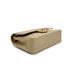VINTAGE CHANEL CLASSIC FLAP MEDIUM CHAIN SHOULDER BAG BEIGE LAMB SKIN GOLD HARDWARE 90321010