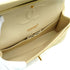 VINTAGE CHANEL CLASSIC FLAP MEDIUM CHAIN SHOULDER BAG BEIGE LAMB SKIN GOLD HARDWARE 90341865