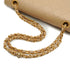 VINTAGE CHANEL CLASSIC FLAP MEDIUM CHAIN SHOULDER BAG BEIGE LAMB SKIN GOLD HARDWARE 90345501