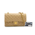 VINTAGE CHANEL CLASSIC FLAP MEDIUM CHAIN SHOULDER BAG BEIGE LAMB SKIN GOLD HARDWAR 90348997