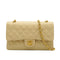 VINTAGE CHANEL CLASSIC FLAP MEDIUM CHAIN SHOULDER BAG BEIGE LAMB SKIN GOLD HARDWAR 90351037