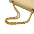 VINTAGE CHANEL CLASSIC FLAP MEDIUM CHAIN SHOULDER BAG BEIGE LAMB SKIN GOLD HARDWAR 90351037