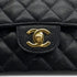 VINTAGE CHANEL CLASSIC FLAP MEDIUM CHAIN SHOULDER BAG BLACK CAVIAR SKIN GOLD HARDWARE 90327992