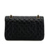 VINTAGE CHANEL CLASSIC FLAP MEDIUM CHAIN SHOULDER BAG BLACK CAVIAR SKIN GOLD HARDWARE 90318758
