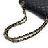 VINTAGE CHANEL CLASSIC FLAP MEDIUM CHAIN SHOULDER BAG BLACK CAVIAR SKIN GOLD HARDWARE 90318758