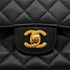VINTAGE CHANEL CLASSIC FLAP MEDIUM CHAIN SHOULDER BAG BLACK CAVIAR SKIN GOLD HARDWARE 90341440