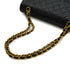 VINTAGE CHANEL CLASSIC FLAP MEDIUM CHAIN SHOULDER BAG BLACK CAVIAR SKIN GOLD HARDWARE 90341440
