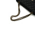 VINTAGE CHANEL CLASSIC FLAP MEDIUM CHAIN SHOULDER BAG BLACK CAVIAR SKIN GOLD HARDWARE 90341454