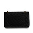 VINTAGE CHANEL CLASSIC FLAP MEDIUM CHAIN SHOULDER BAG BLACK CAVIAR SKIN GOLD HARDWARE 90341880