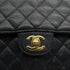 VINTAGE CHANEL CLASSIC FLAP MEDIUM CHAIN SHOULDER BAG BLACK CAVIAR SKIN GOLD HARDWARE 90313556