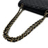 VINTAGE CHANEL CLASSIC FLAP MEDIUM CHAIN SHOULDER BAG BLACK CAVIAR SKIN GOLD HARDWARE 90313556