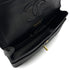 VINTAGE CHANEL CLASSIC FLAP MEDIUM CHAIN SHOULDER BAG BLACK CAVIAR SKIN GOLD HARDWARE 90313556
