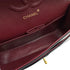 VINTAGE CHANEL CLASSIC FLAP MEDIUM CHAIN SHOULDER BAG BLACK LAMB SKIN GOLD HARDWARE 90329237
