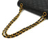 VINTAGE CHANEL CLASSIC FLAP MEDIUM CHAIN SHOULDER BAG BLACK LAMB SKIN GOLD HARDWARE 90332588