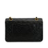 VINTAGE CHANEL CLASSIC FLAP MEDIUM CHAIN SHOULDER BAG BLACK LAMB SKIN GOLD HARDWARE 90314433