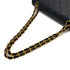 VINTAGE CHANEL CLASSIC FLAP MEDIUM CHAIN SHOULDER BAG BLACK LAMB SKIN GOLD HARDWARE 90317894