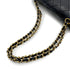 VINTAGE CHANEL CLASSIC FLAP MEDIUM CHAIN SHOULDER BAG BLACK LAMB SKIN GOLD HARDWARE 90321007