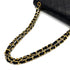 VINTAGE CHANEL CLASSIC FLAP MEDIUM CHAIN SHOULDER BAG BLACK LAMB SKIN GOLD HARDWARE 90321639