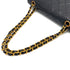 VINTAGE CHANEL CLASSIC FLAP MEDIUM CHAIN SHOULDER BAG BLACK LAMB SKIN GOLD HARDWARE 90321757