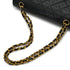 VINTAGE CHANEL CLASSIC FLAP MEDIUM CHAIN SHOULDER BAG BLACK LAMB SKIN GOLD HARDWARE 90325593