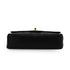 VINTAGE CHANEL CLASSIC FLAP MEDIUM CHAIN SHOULDER BAG BLACK LAMB SKIN GOLD HARDWARE 90328464