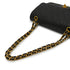 VINTAGE CHANEL CLASSIC FLAP MEDIUM CHAIN SHOULDER BAG BLACK LAMB SKIN GOLD HARDWARE 90332925