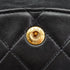 VINTAGE CHANEL CLASSIC FLAP MEDIUM CHAIN SHOULDER BAG BLACK LAMB SKIN GOLD HARDWARE 90332925