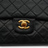 VINTAGE CHANEL CLASSIC FLAP MEDIUM CHAIN SHOULDER BAG BLACK LAMB SKIN GOLD HARDWARE 90333179
