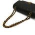 VINTAGE CHANEL CLASSIC FLAP MEDIUM CHAIN SHOULDER BAG BLACK LAMB SKIN GOLD HARDWARE 90334157