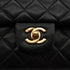 VINTAGE CHANEL CLASSIC FLAP MEDIUM CHAIN SHOULDER BAG BLACK LAMB SKIN GOLD HARDWARE 90335482