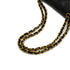 VINTAGE CHANEL CLASSIC FLAP MEDIUM CHAIN SHOULDER BAG BLACK LAMB SKIN GOLD HARDWARE 90335790