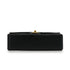 VINTAGE CHANEL CLASSIC FLAP MEDIUM CHAIN SHOULDER BAG BLACK LAMB SKIN GOLD HARDWARE 90339978