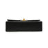 VINTAGE CHANEL CLASSIC FLAP MEDIUM CHAIN SHOULDER BAG BLACK LAMB SKIN GOLD HARDWARE 90341840