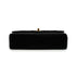 VINTAGE CHANEL CLASSIC FLAP MEDIUM CHAIN SHOULDER BAG BLACK LAMB SKIN GOLD HARDWARE 90341842