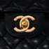 VINTAGE CHANEL CLASSIC FLAP MEDIUM CHAIN SHOULDER BAG BLACK LAMB SKIN GOLD HARDWARE 90341842