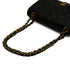 VINTAGE CHANEL CLASSIC FLAP MEDIUM CHAIN SHOULDER BAG BLACK LAMB SKIN GOLD HARDWARE 90343612