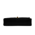 VINTAGE CHANEL CLASSIC FLAP MEDIUM CHAIN SHOULDER BAG BLACK LAMB SKIN GOLD HARDWARE 90343860