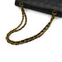 VINTAGE CHANEL CLASSIC FLAP MEDIUM CHAIN SHOULDER BAG BLACK LAMB SKIN GOLD HARDWARE 90343860
