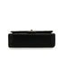 VINTAGE CHANEL CLASSIC FLAP MEDIUM CHAIN SHOULDER BAG BLACK LAMB SKIN GOLD HARDWARE 90343913