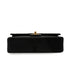 VINTAGE CHANEL CLASSIC FLAP MEDIUM CHAIN SHOULDER BAG BLACK LAMB SKIN GOLD HARDWARE 90343945