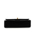 VINTAGE CHANEL CLASSIC FLAP MEDIUM CHAIN SHOULDER BAG BLACK LAMB SKIN GOLD HARDWARE 90343946